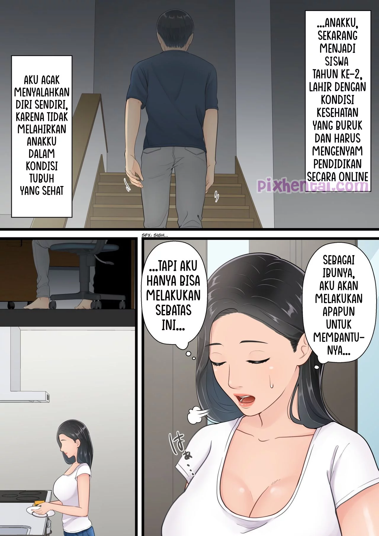 Komik hentai xxx manga sex bokep Matomo na Hahaoya ga Musuko no Chinpo ni Ochiru made 3
